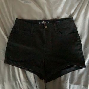 Hollister jean shorts.